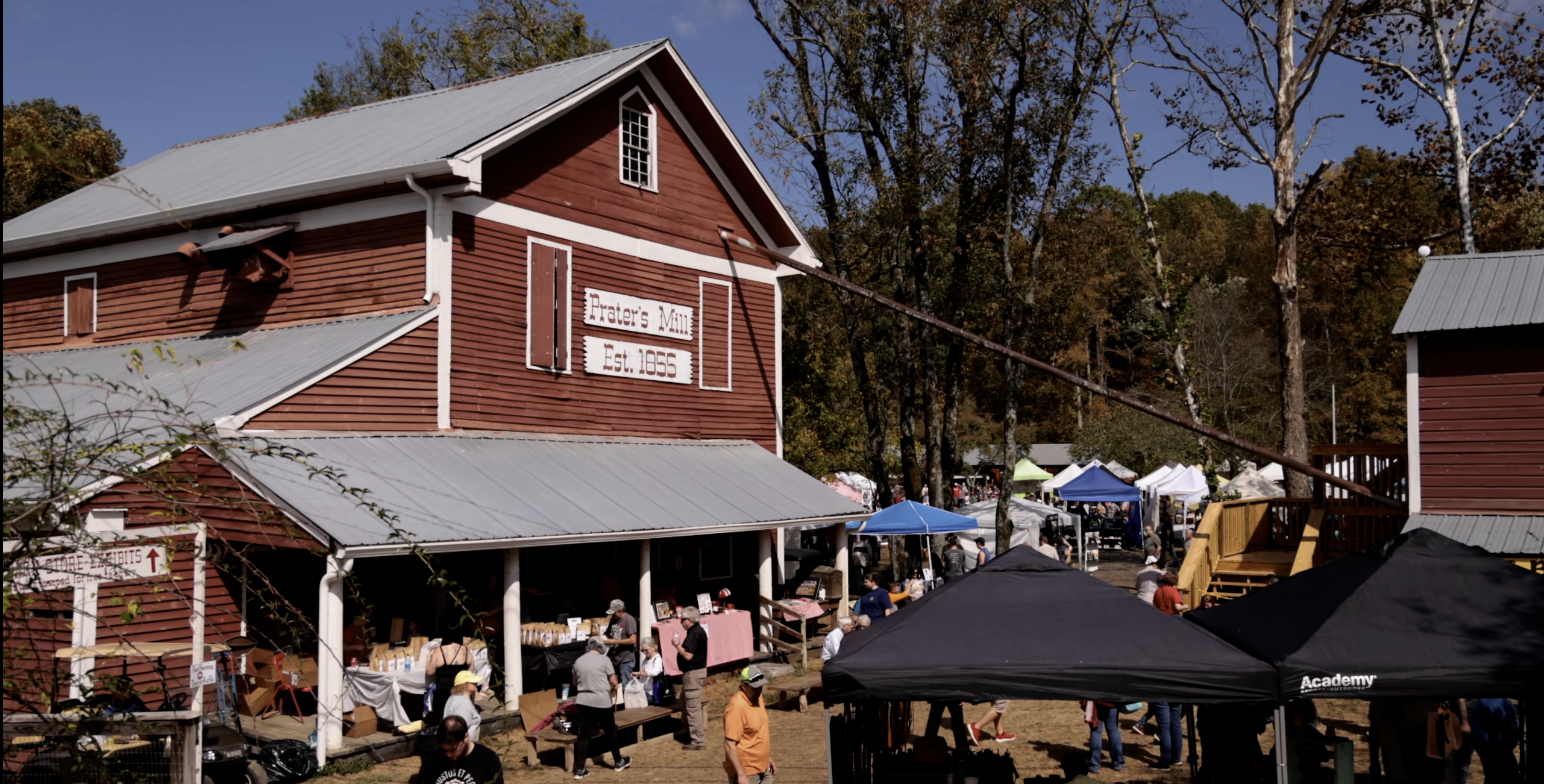 Outside Prater's Mill in Dalton, GA | Dalton Tree Service